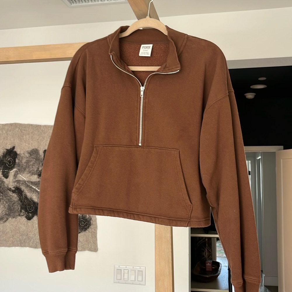 Victoria’s Secret Pink Cropped Sweatshirt